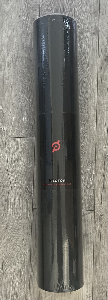 Peloton Reversible Workout Mat 71″ x 26″ 5mm Thickness Heavy Duty Black Red