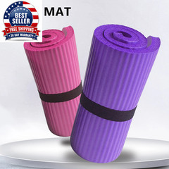 Mini Premium Yoga Mat Shock Absorption Soft Pilates Exercise Mat for Home Yoga P