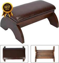 Prayer Kneeler Bench with Thick Kneeling Pad 2 in 1 Prayer Stool for Home Devoti