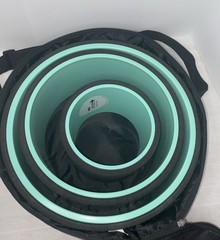 Chirp Wheel+ 3 Pack Rolling Exercise Wheels 12″ 10″ 6″ for Back Pain. With Bag