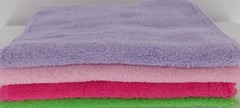 Turkish Cotton Yoga Towel Set of 4 Fun Colors Each 11″ X 44″