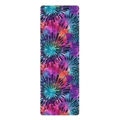 Premium Rubber Yoga Mat with Colorful Tie-Dye | Non-Slip & Lightweight