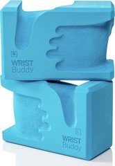WRISTBuddy® Yoga Blocks 2-Pack (Left + Right) — Ergonomic, Hand-Shaped EVA Bl