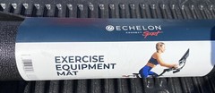 ECHELON FITNESS MAT, BLACK-ECHMAT01