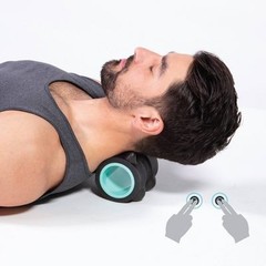 CHIRP WHEEL XR 4″ BACK STRETCHER, 500 LB CAPACITY – BLACK/TEAL
