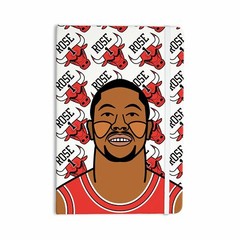 KESS InHouse Journal Will Wild “Derrick Rose” Notebook
