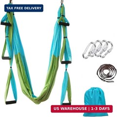 Aerial Yoga Swing Set, Ultra Strong Hammock Trapeze Extension, Antigravity Ceili
