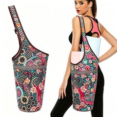 Sports Yoga Mat Bag,Large Opening Yoga Mat Carrier for Quick Access,with Larg…