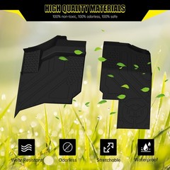 Floor Mats for Ranger XD 1500/ Crew 2024+, TPE Front Row Floor Liners Compati…