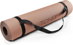 Yoga Mat 1/4″ Thick Non Slip Exercise & Pilates Mat for Home Workouts with Carry