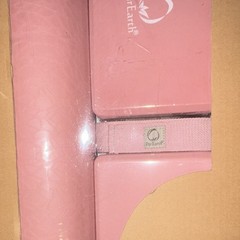 PurEarth Yoga Essentials Kit Pink 72×24 Mat, Blocks & Strap Lightweight