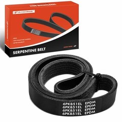 Serpentine Belt 33.5 In Stretch Fit For Ford F-150 F150 2011, Mustang 2011