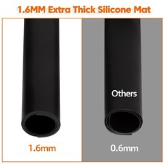 Large Silicone Mat, 72”x16” Heat Resistant Mats for Countertop, Cutt