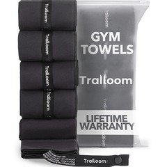 Trailoom Microfiber Workout Towels – Quick Dry, Highly Absorbing, Odor-Free, …