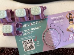 Swiss Activa Smart Hula Hoop **EXTRA LINKS ONLY** (4) never used