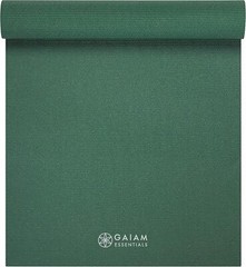 Gaiam Essentials Premium Yoga Mat With Yoga Mat Carrier Sling (72 L X 24 W X 1/4