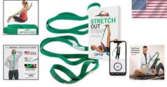 Durable 6ft Stretch Out Strap for Mobility & Flexibility – Therapist Recommended