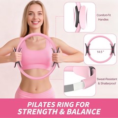 Pilates Kit with Ankle Weights, Pilates Essentials Kit for Women, Pilates Equ…