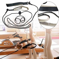 Pilates Reformer Pull Ropes Double Loop Straps Pilates Core Bed Accessories