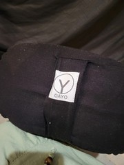 Gayo Yoga Bolster Pillow Bolster for Restorative Yoga & Meditation