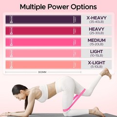 Pilates Ring Kit,Pilates Equipment Accessories,Home 14 Count(Pack of 1), Pink