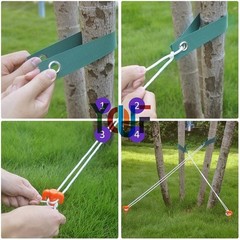 Tree Straps for Staking – 12 Pieces Anti-Pour Tree Support Straps for Staking…