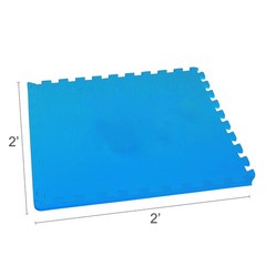 BalanceFrom Fitness Foam Interlocking Exercise Mat, 24 Square Feet (Open Box)