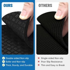 Treadmill Mat Pads 4PCS- Double-Sided Non-Slip – Anti Vibration Mat for
