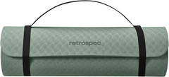 Zuma Non-Slip 1/2″ Thick Yoga Mat | TPE Exercise Mat for Yoga & Pilates 72×24