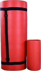71×24 Inches Yoga Mat W/ Knee Pad & Optional Blocks – Extra 1-Inch Thick