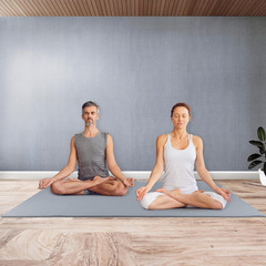 Large Yoga Mat – 6’X4’ Wide Exercise Mat – 8Mm Thick Waterproof Non-Slip Workout