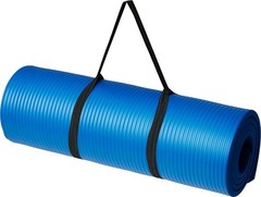 1/2 Inch Extra Thick Exercise Yoga Mat with Carrying Strap Cushioned Support