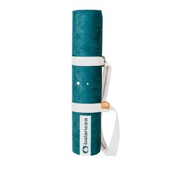 Yoga Mat 5mm Non Slip Suede & TPE – Green Eco-Friendly Fitness & Exercise Mat…