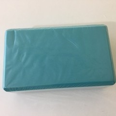 Gaiam Yoga Block 8”x 5”x 3″ Blue Green New Sealed