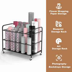 Yoga Mat Holder Organizer Yoga Mat Storage Rack Basket for Home Gym Exercise Wor