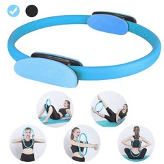 Stanz (TM) Blue Pilates Ring Fitness Circle for Strength Flexibility Posture …