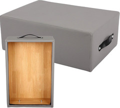 Portable Pilates Reformer Sitting Box, Non-Slip Pilates Sit Boxs for Home Workou