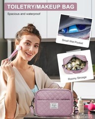 Gym Duffle Bag for Women with Shoe Compartment Waterproof Travel Tote Bags Pe…