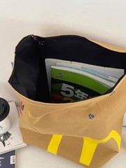 Classic Funny Retro Paper Bag Large Capacity Backpack Cute Personalized