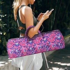 Yoga Mat Bag Large Carrier Wet Pocket Gym Tote Bag For Women Gifts