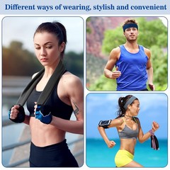 BBTO Cooling Towel Microfiber Ice Cool Cold Sport Face Small, Mixed Colors