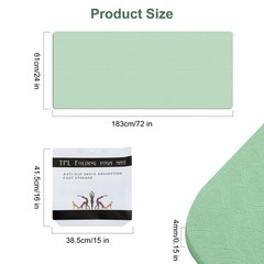 Gymnastics Mat, Yoga Mat Non Slip, Yoga Mat, Sports Mat, Fitness Mat, Gy…