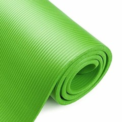 HemingWeigh 1/2-Inch Extra Thick High Density Exercise Yoga Mat with Carrying St