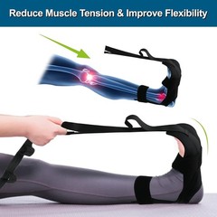 Foot Stretcher Belt for Plantar Fasciitis and Heel Spurs Neoprene Yoga Strap …