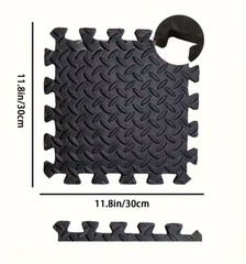Yoga Mat Fitness Foam Floor Tile Protection Pad 16 pcs Luxury Premium Non Slip
