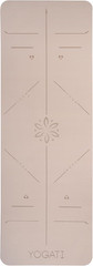 ® Yoga Mat with Strap with Alignment Lines. Home Workout Mat for Women, Men and