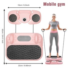 Pilates Board Pilates Reformer Set 6 in 1 Multi-Purpose Foldable Pilates trainer