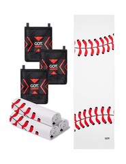 GOT Sports Cooling Towel (3-Pack, 40″x12″) – Pack of 3, Baseball 3