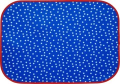 The Coral Palms® Swimsuit Saver Roll-up Neoprene Mat – STARS & WAVY STRIPES
