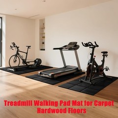 Treadmill Mat for Carpet &Hardwood Floors 79×39, Treadmills Mat, Mat for Under